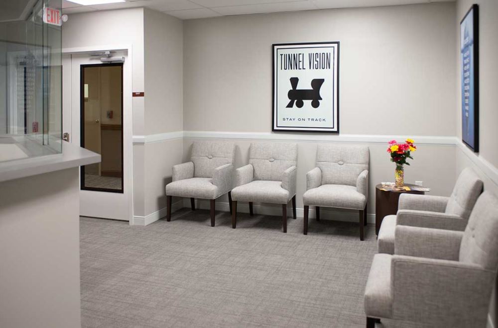 The Counseling Center in Cherry Hill waiting room
